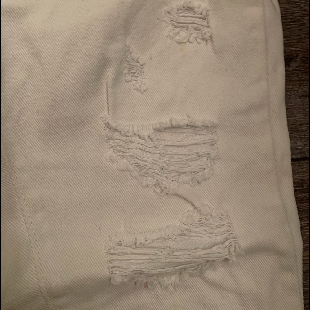 White Ripped Jeans - Picture 6 of 7